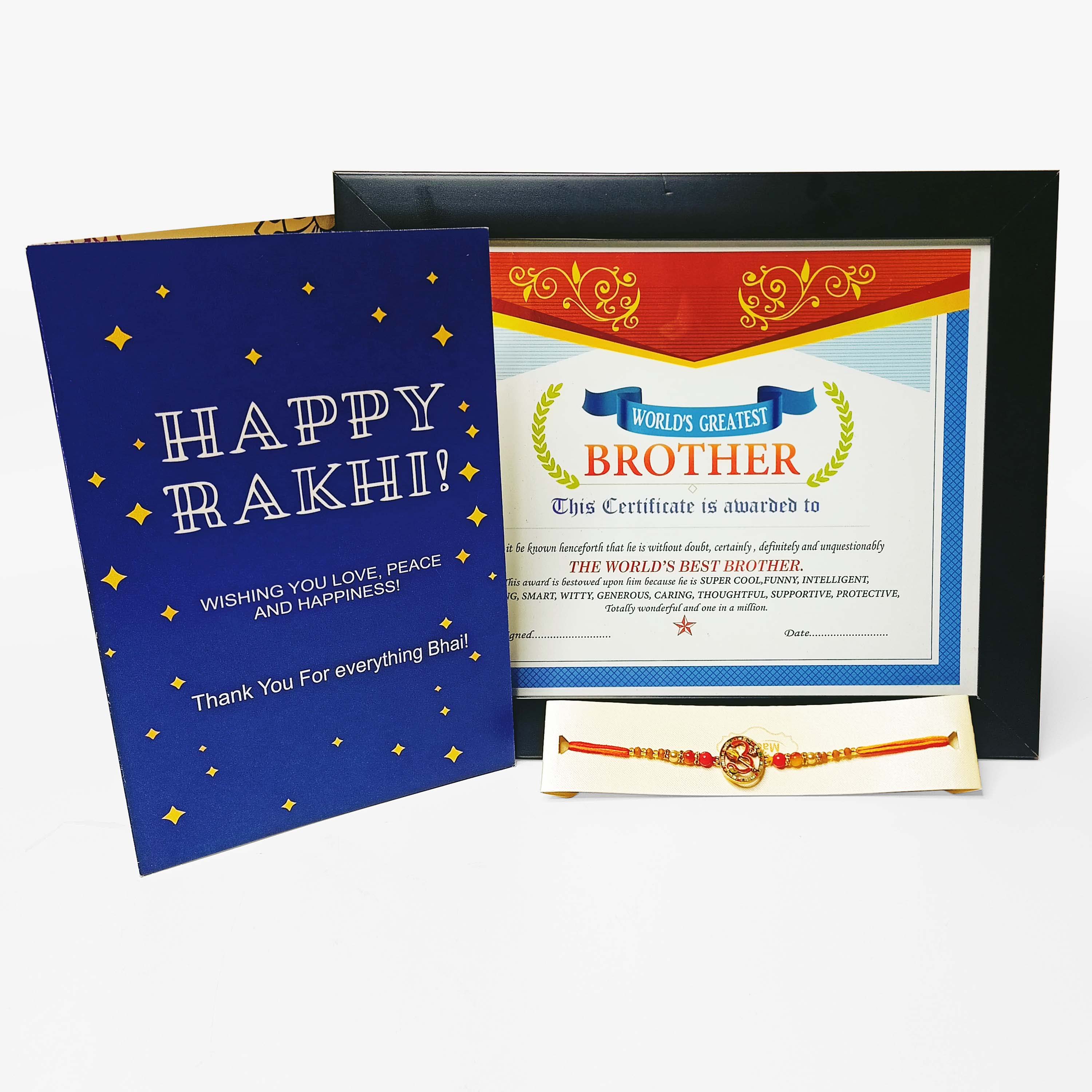 Rakhi Gift Set for Brother_ Essential (Mens Wallet, Mini Card wallet, –  Hamelin